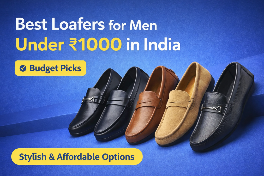Best Loafers for Men Under ₹1000 in India (2026 Guide)
